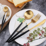 Luxury Box of Gold Cutlery Set (multiple options)