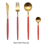 Luxury Gold Cutlery Set