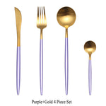 Luxury Gold Cutlery Set