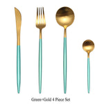 Luxury Gold Cutlery Set