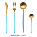 Luxury Gold Cutlery Set
