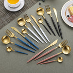 Luxury Gold Cutlery Set