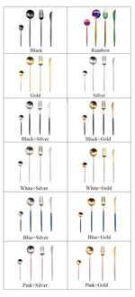 Luxury Gold Cutlery Set