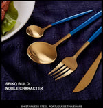Luxury Gold Cutlery Set