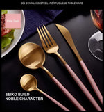 Luxury Gold Cutlery Set