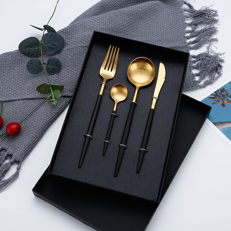 Luxury Gold Cutlery Set