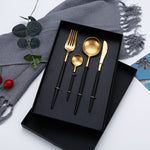 Luxury Gold Cutlery Set