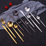 Luxury Gold Cutlery Set