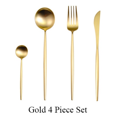 Luxury Gold Cutlery Set