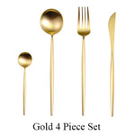 Luxury Gold Cutlery Set